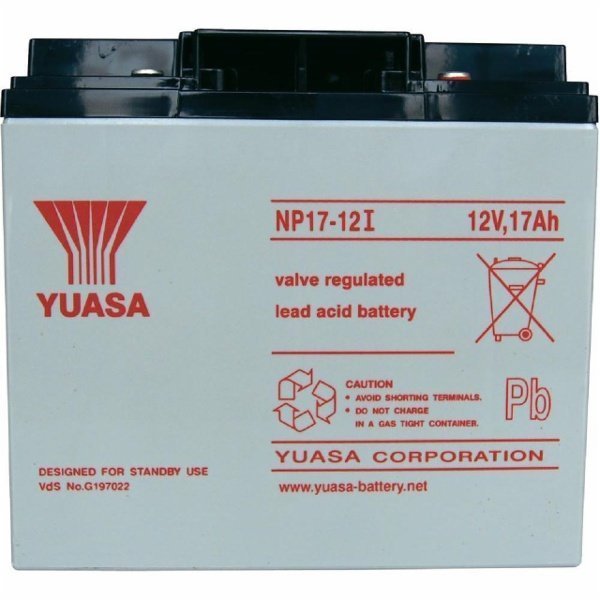 YUASA Batterie NP17-12I 12V 17AH