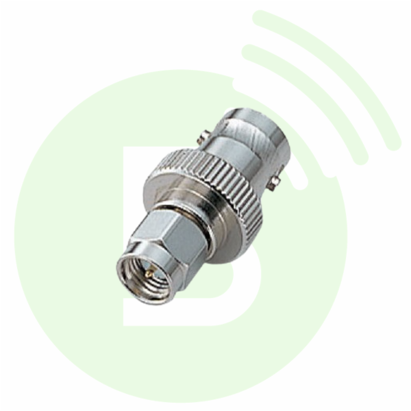 BLANC RADIOCOM Adaptateur antenne AD-92SMA SMA Mâle / BNC Femelle pour IC-F51V/F61V
