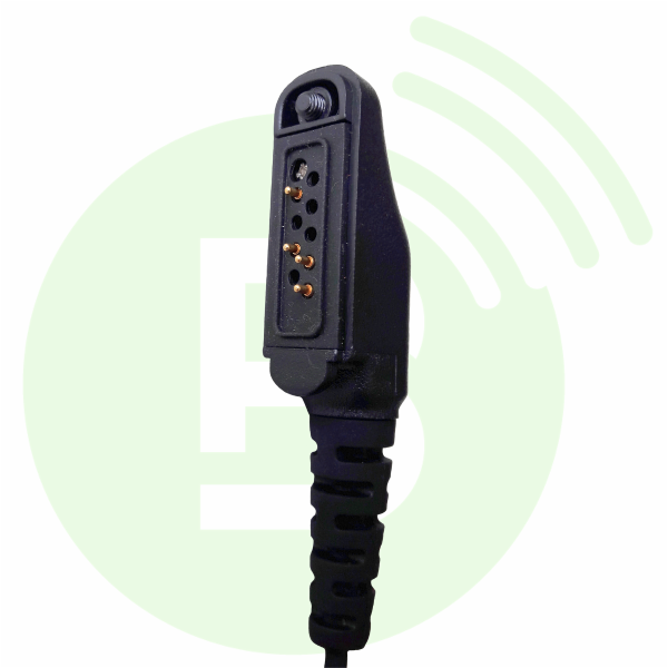 BLANC RADIOCOM Oreillette pro OC-ICF41 avec tube translucide pour IC-F41/F31