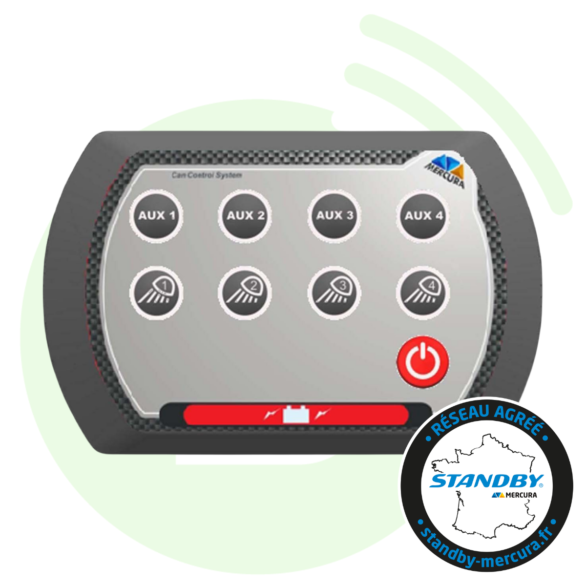 MERCURA Système de commandes centralisées pack CCS8 Basic | Modules de ...