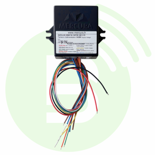 STANDBY FRANCE Sirène Flash MP5 Tonalité Police 27273 - EXCLUSIVITÉ WEB