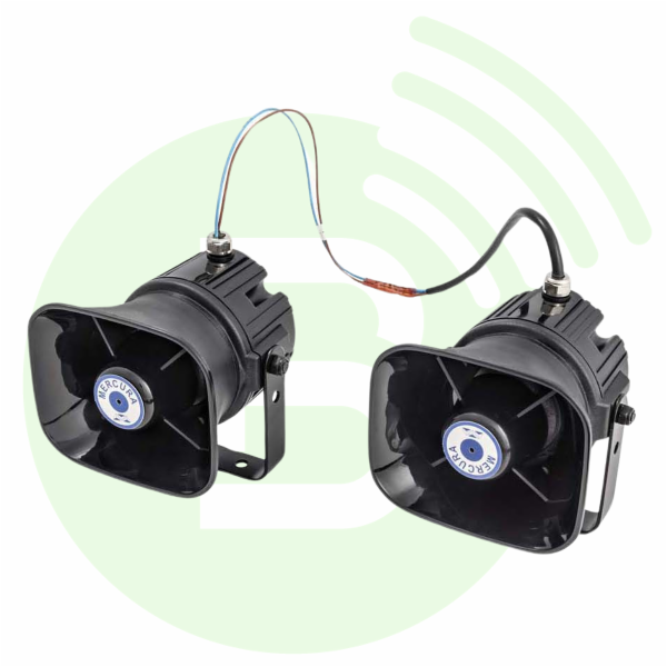 MERCURA Combiné HP/Sirène multitonalités MP5 Duo 12V SPO/ASA/UMH 26904