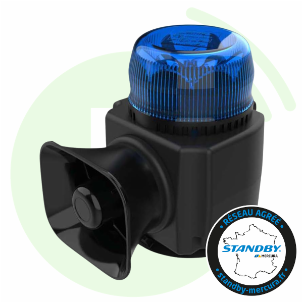 STANDBY FRANCE CSP SAMU bleu rotatif Classe 1 Tonalité UMH 23498