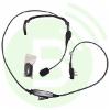 Casques BLANC RADIOCOM Casque léger fiche coudée OC-CALICFL pour IC-F1000/F1000D/F1100D/F3162D/F3262D/F29SR2/F29SDR