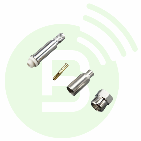 BLANC RADIOCOM Fiche FME Femelle RG174