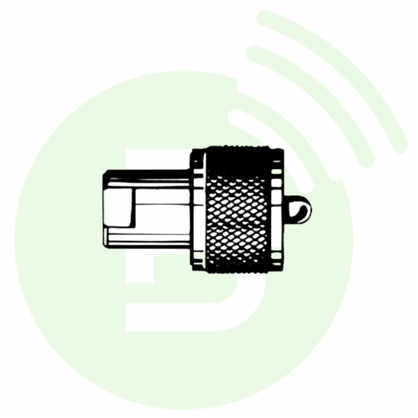 BLANC RADIOCOM Adaptateur UHF Mâle / FME Mâle