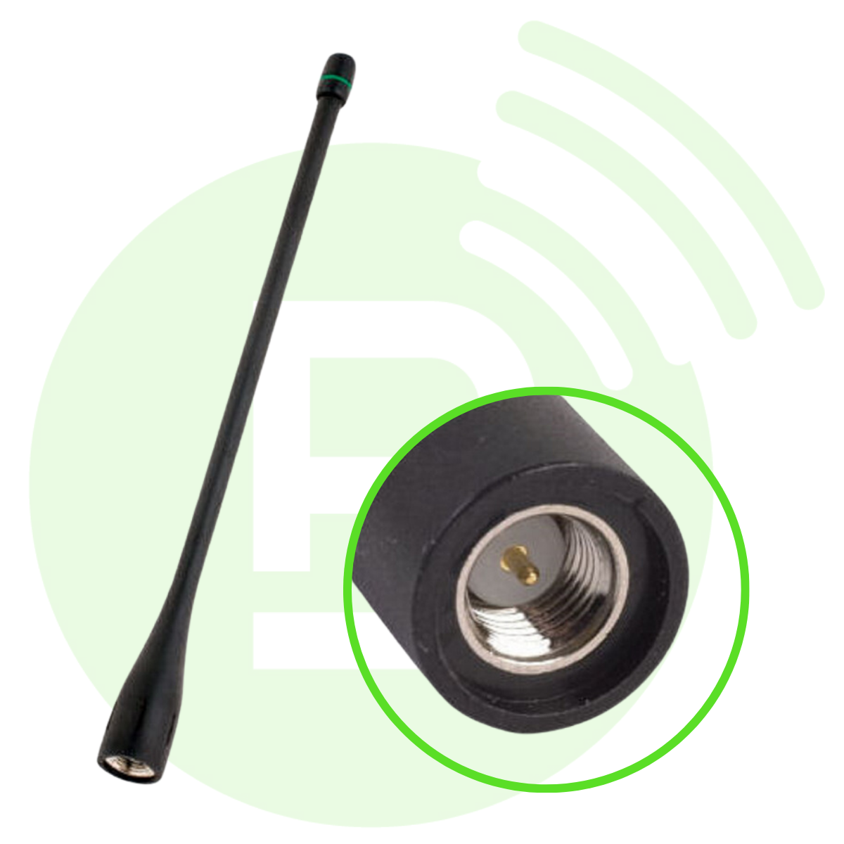 Antenne UHF 400470 MHz FAS27U pour ICF61V Antennes Portatifs