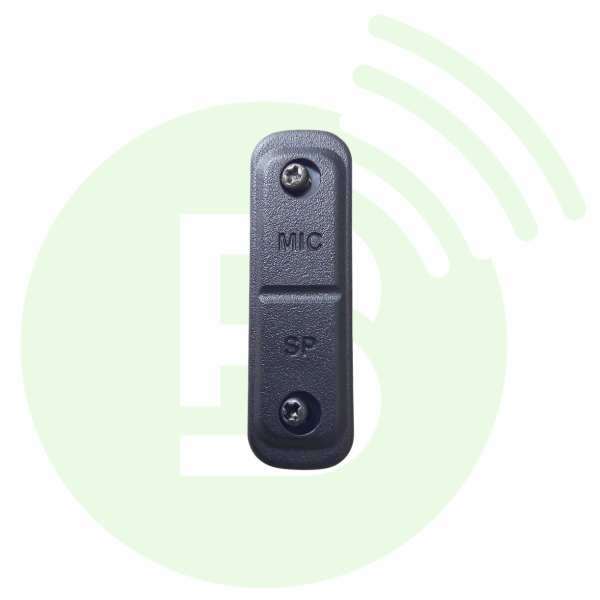 ICOM Cache poussière connecteur accessoires pour IC-F15/F25/F34/F44 (avec 2 vis 8810004860)