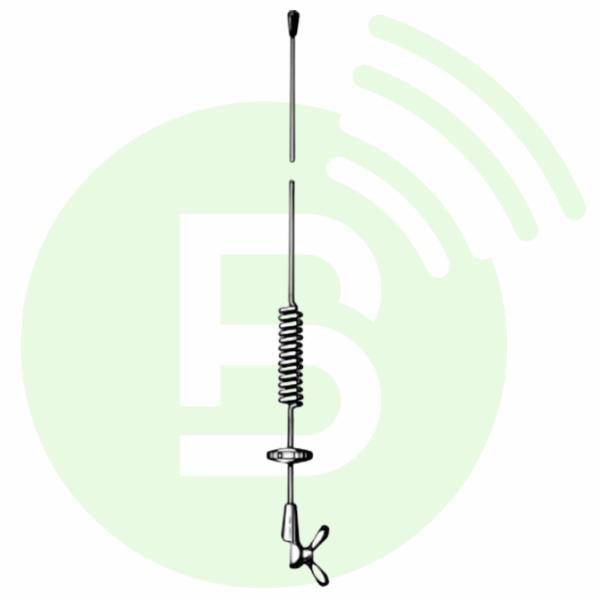 PROCOM Fouet acier inoxydable 440-470MHz pour antenne MU 4-Z/h whip