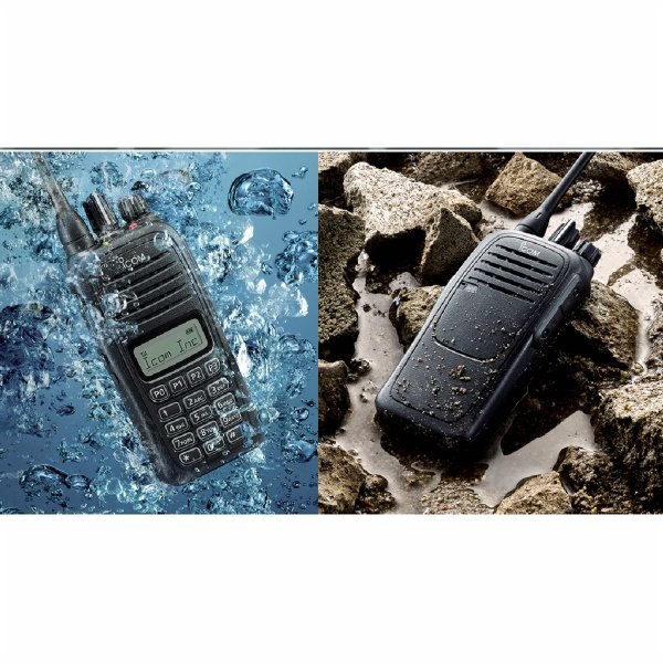 ICOM Portatif radio VHF IC-F1000S avec afficheur
