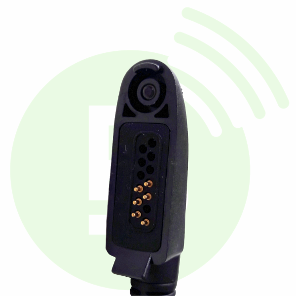 BLANC RADIOCOM Oreillette pro OC-MOTO-GP344 avec tube translucide pour GP344/GP388