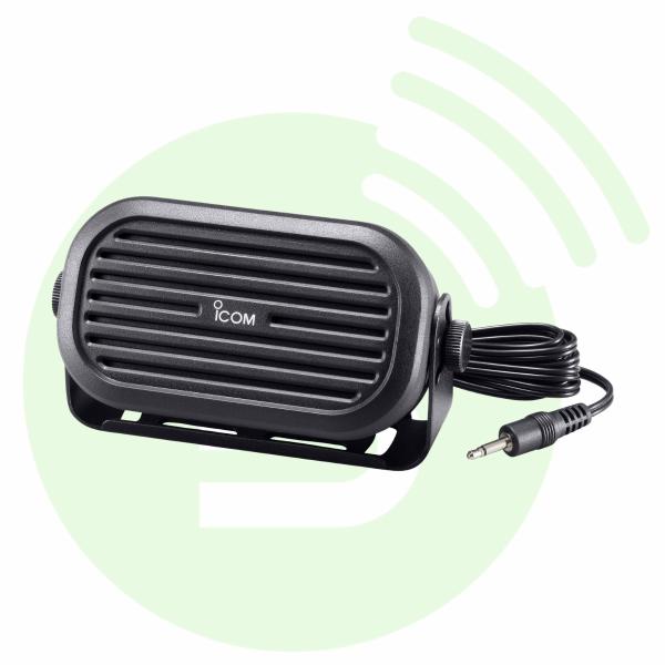 ICOM Haut-Parleur externe 5W 4 Ohms SP-35 pour IC-F5122D/F5062D/F5400D/A120E/IP501M/F5330D/28H - Livré avec 2m de câble
