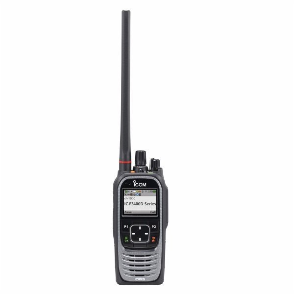 ICOM Portatif radio VHF numérique IC-F3400DS avec afficheur
