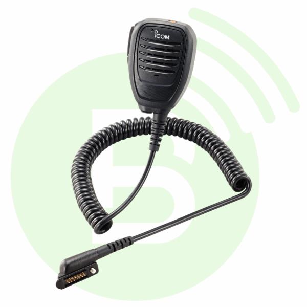 ICOM Microphone Haut-Parleur HM-222H bouton d'alarme IC-F3400D/F4400D/DS/DT/DPS/DPT/F52D/F62D/IP730D/IP740D