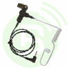 ICOM Oreillette tube translucide EP-SR29236 pour IC-F1000/F1000D/F3262D/F3400D/F29DR