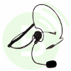ICOM Casque léger contour de nuque HS-SR64328 avec micro flexible pour IC-F1000/F1000D/F3400D/F29DR