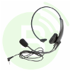 ICOM Casque contour de tête HS-SR72240 avec micro flexible pour IC-F1000/F1000D/F3262D/F3400D/F29DR
