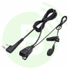 ICOM Micro cravate avec oreillette HM-166LS pour IP100H/IP501H/IP503H/IP510H