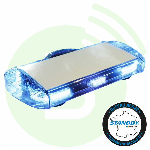 STANDBY FRANCE Rampe mini Véga S bleue à visser 30241 (boitier de commande non inclus)