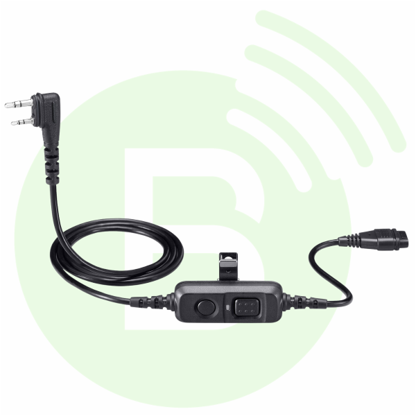 ICOM Câble adaptateur OPC-2359 bouton PTT pour accessoire de tête HS-102 compatible avec les ICOM IP501H et IP503H