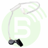 HYTERA Tube translucide  POA136 avec bouchon pour oreillette EAN22
