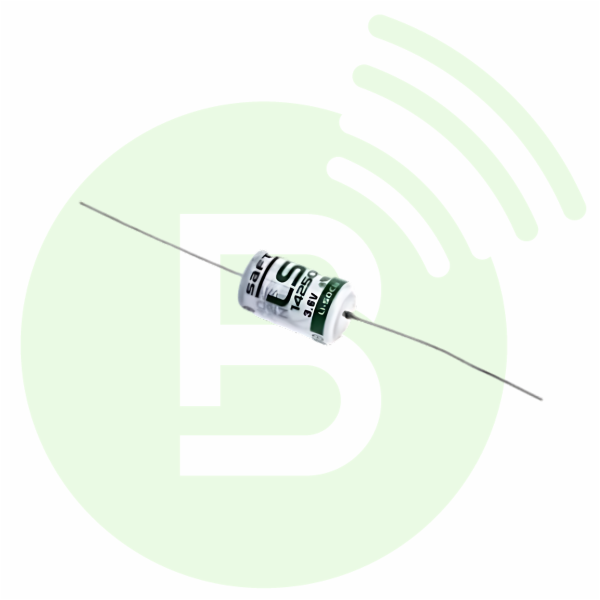 BLANC RADIOCOM Pile Lithium LS14250CNA 3.6V à souder pour balises RFID ELA