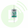 Batteries et Boîtiers Piles BLANC RADIOCOM Pile Lithium LS14250CNA 3.6V à souder pour balises RFID ELA
