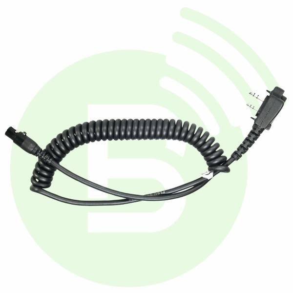 PELTOR Câble adaptateur FL6U-64 double jack à visser ICOM pour casque antibruit