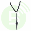 ICOM Harnais de poitrine en cuir 3 points d'attache LC-ERFHARNAIS pour housse type LC-ERF 