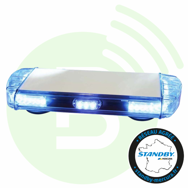 STANDBY FRANCE Rampe Mini Vega Bleue sans sirène à visser 29909