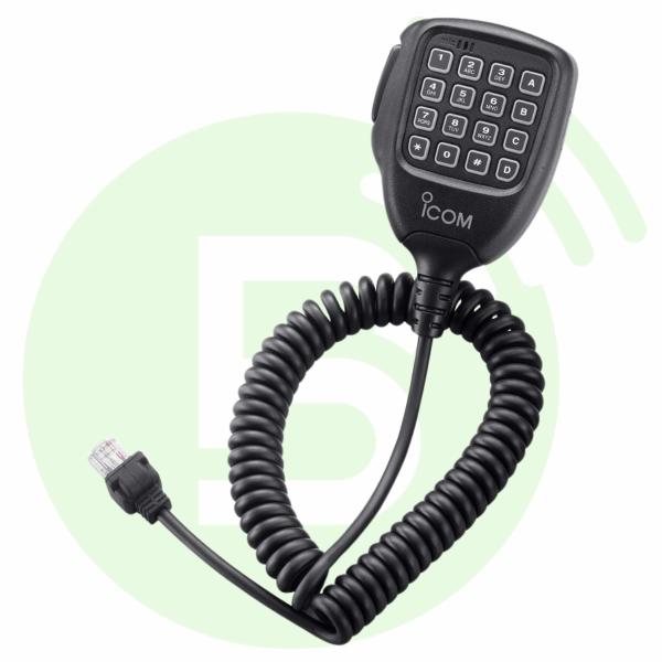 ICOM Microphone à main HM-152T DTMF clavier pour IC-F5012/F5022/F5061/F5062/F5062D/F5122D