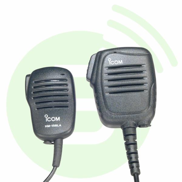 ICOM Microphone Haut-Parleur HM-158LA pour IC-F3002/F3032/F3102D/F29SR/V80E