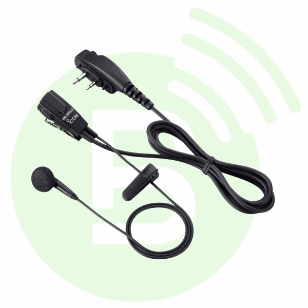 ICOM Micro cravate avec oreillette HM-166LA pour IC-F3032/F4032/S/T/F29SR