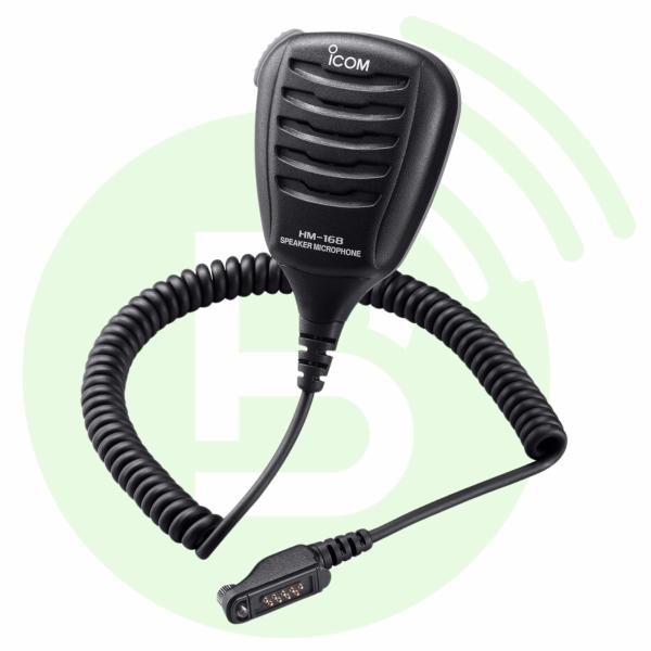 ICOM Microphone Haut-Parleur HM-168 fiche 9 pins pour IC-F3162/F4162/S/T/DS/DT/F51V/F61V