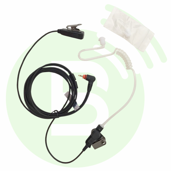 BLANC RADIOCOM Oreillette pro OC-MOTO-SL avec tube translucide pour SL1600/SL2600/SL4000/TLK100