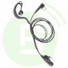 ICOM Microphone cravate EP-RA2027 PTT anti-bruit et contour d'oreille connectique étanche double jack pour IP110H