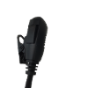 Oreillettes ICOM Microphone cravate EP-RA2027 PTT anti-bruit et contour d'oreille connectique étanche double jack