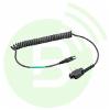 PELTOR Câble torsadé FLX2-64 fixation vis pour casque antibruit PELTOR pour raccordement sur portatif ICOM IC-F2000/F27SR/F29SR