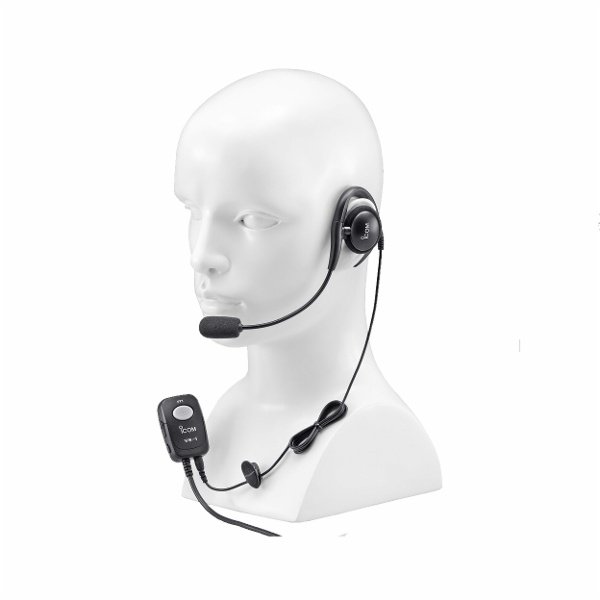 ICOM Casque micro oreillette HS-94 pour IC-F1000/F3002/F3032/F3162D/F52D/F3400D/F51V/IP510H