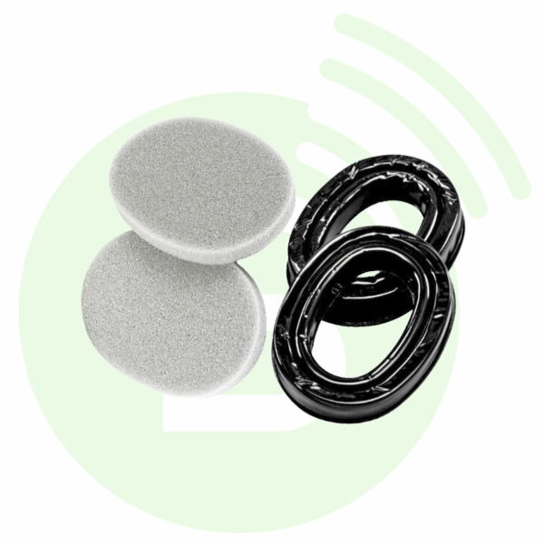 PELTOR Kit d'hygiène HY80S-EU avec coussins d'oreilles double membrane Polyuréthane remplis de GEL SILICONE pour SportTac