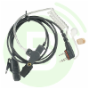 ICOM Microphone cravate EP-RA4227 avec PTT et oreillette tube translucide Bodyguard pour IC-F1000/F1100D/F29SR/F29SDR/U20SR/IP503H