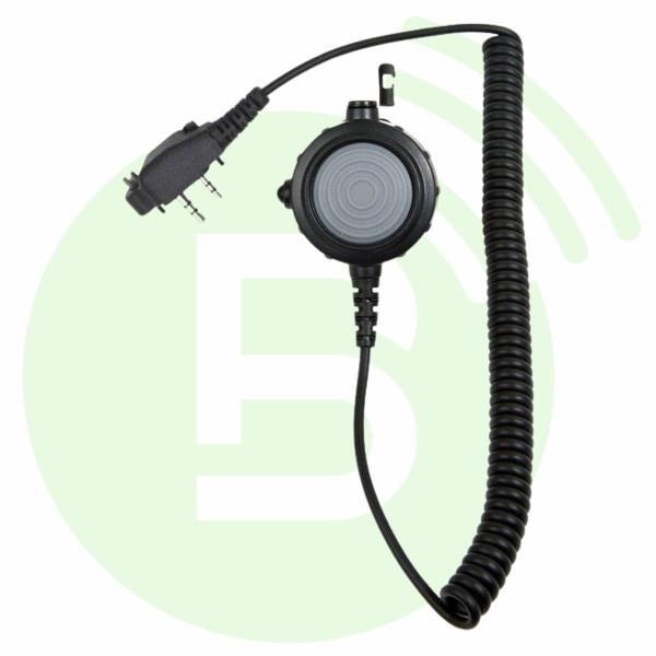 ICOM Boitier VS-SR29157 bouton PTT avec entrée jack 2.5mm connectique double jack coudée 2.5 et 3.5mm pour IC-F1000D/F1100D/F29SDR