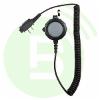 ICOM Boitier VS-SR29157 bouton PTT avec entrée jack 2.5mm connectique double jack coudée 2.5 et 3.5mm pour IC-F1000D/F1100D/F29SDR