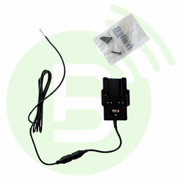 BRODIT Support passif véhicule 532677 avec chargeur intégré pour installation fixe pour ICOM IC-F1000/F1000D/F29SR/A16E