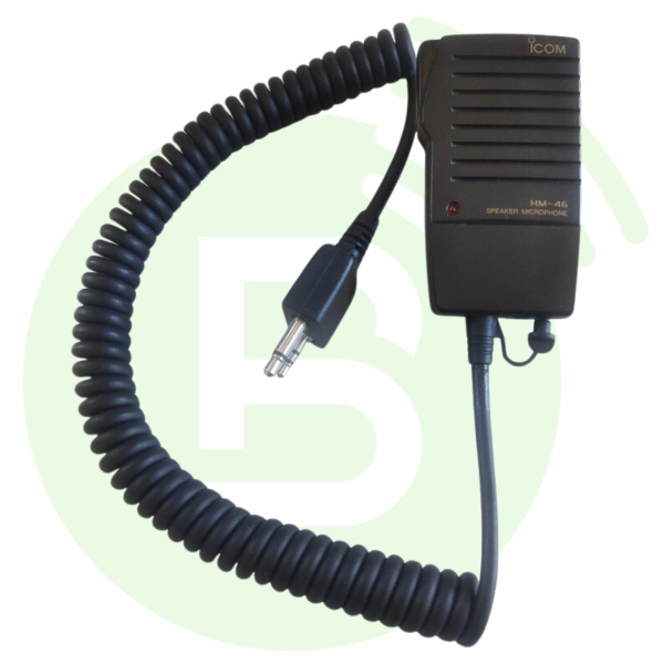 ICOM Microphone haut-parleur HM-46 / JD-3601 d'occasion prise 2.5-3.5mm avec sortie jack 3.5 mm pour oreillette