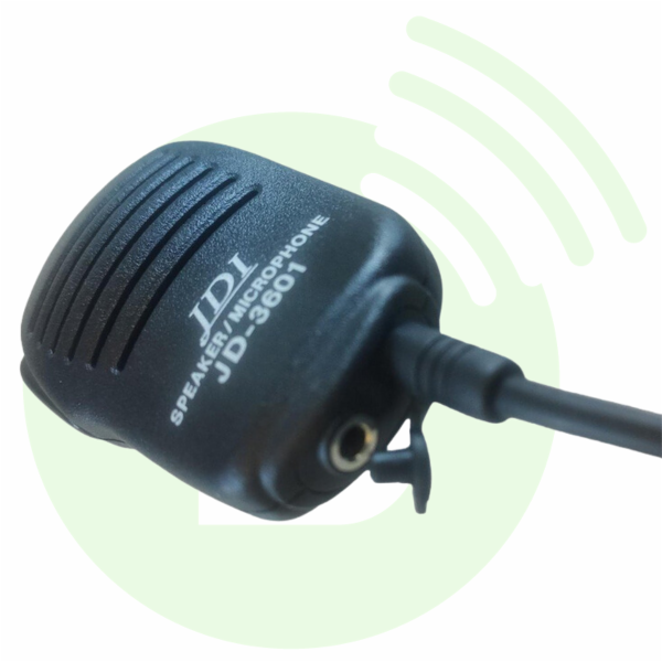 ICOM Microphone haut-parleur HM-46 / JD-3601 d'occasion prise 2.5-3.5mm avec sortie jack 3.5 mm pour oreillette