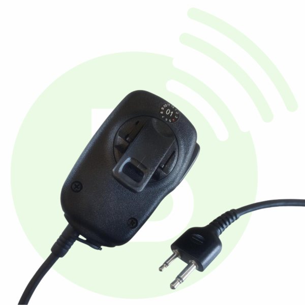 ICOM Microphone haut-parleur HM-46 / JD-3601 d'occasion prise 2.5-3.5mm avec sortie jack 3.5 mm pour oreillette