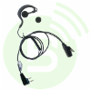 Oreillettes BLANC RADIOCOM Oreillette micro-cravate OC-ICU20IP avec fixation simple pour IC-U20SR/IP501H/IP503H