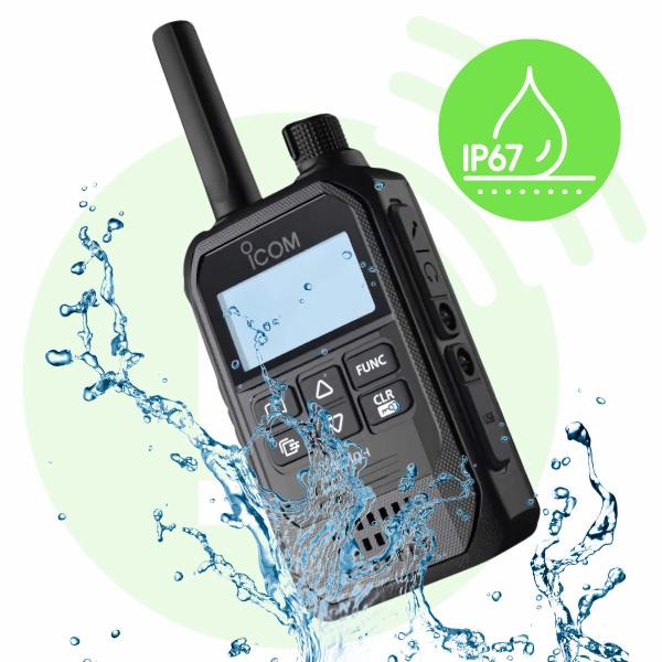 ICOM Portatif radio hybride LTE (4G) / 3G et Wi-Fi IP510H (SORTIE PREVUE EN 2025)