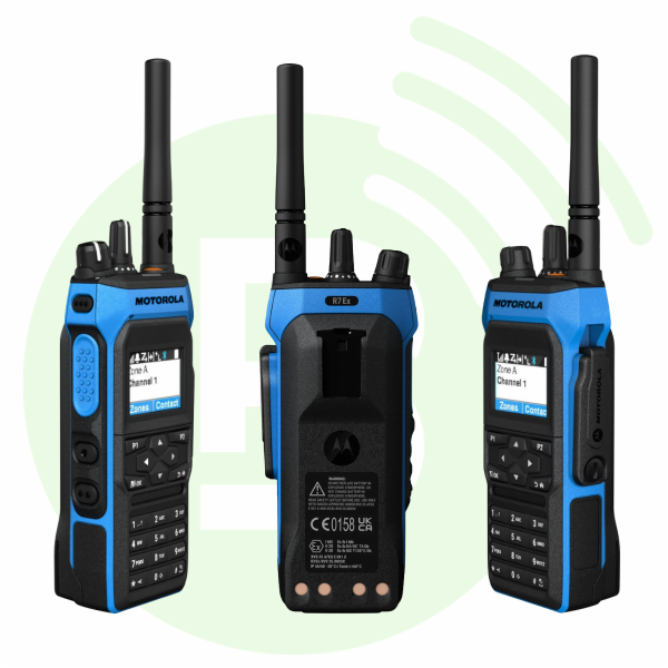 MOTOROLA Portatif radio UHF numérique R7Ex ATEX FKP (sortie prévue 05/2025)
